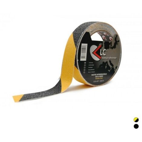 Nastro adesivo antisdrucciolo mm 25 x mt 18 nero