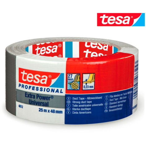 Nastro adesivo argento 25 m x 48 mm 4612 Tesa