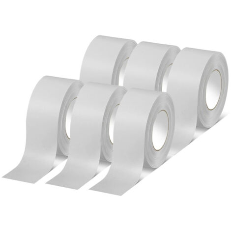 NASTRO ADESIVO BIANCO IMBALLAGGIO SCOTCH 50mmX132m SILENZIOSO 6PZ SARATOGA
