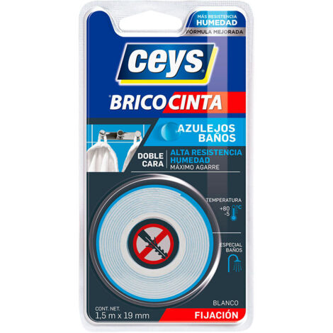 Nastro adesivo impermeabile CEYS Bricocinta per piastrelle e bagni 1,5 m 507540