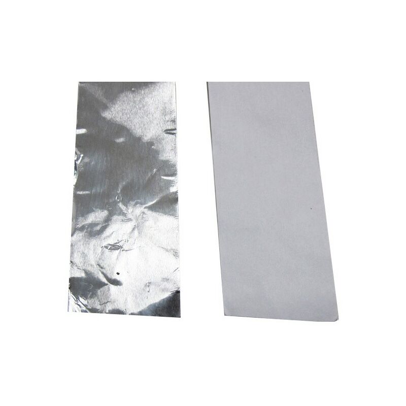 Image of Mccover - Nastro adesivo in alluminio l 5 ml - Colore: Alluminio, Spessore 10/16mm, Lunghezza 5 m - Alluminio