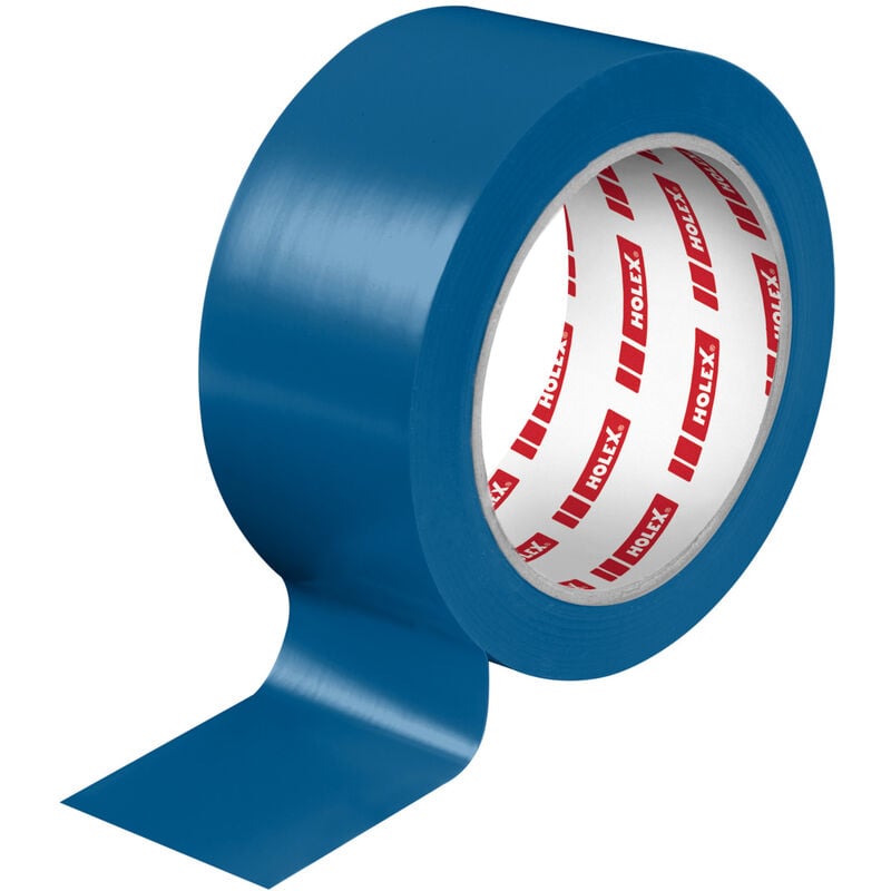 Holex - Nastro adesivo in pcv, blu, larghezza x lunghezza