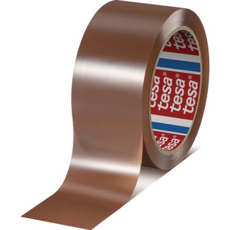Nastro adesivo in PP tesa® 60412 color cammello, lunghezza 66 m, larghezza 50 mm