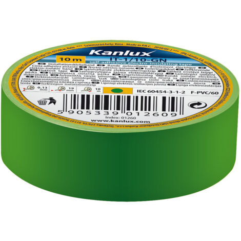 NASTRO ADESIVO ISOLANTE IT-1/20-GN - KANLUX