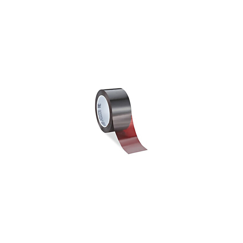 Image of Nastro adesivo litografico 3M 616 19 mm x 66 m x 0,7 mm rosso rubino prove strappo verniciatura packaging cosmetica - Rosso