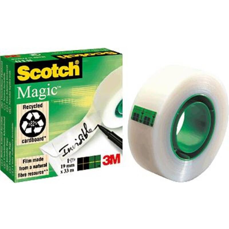 Scotch M8101933 Nastro adesivo Scotch® Magic™ 810 Trasparente (l x l) 33 m x 19 mm 1 pz.