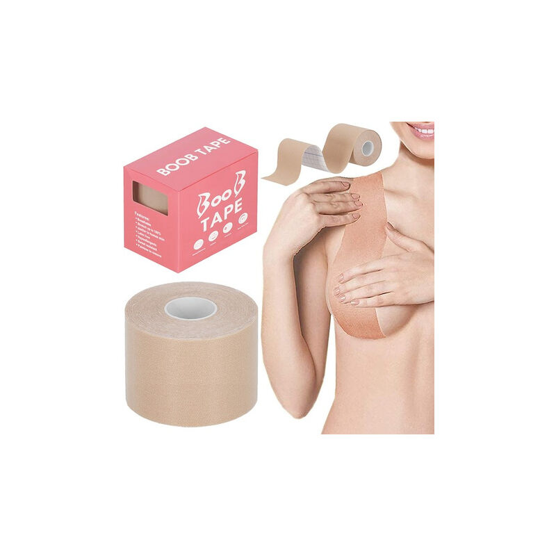 Image of Springos - Nastro adesivo per il seno boob tape 5m modellante il seno s