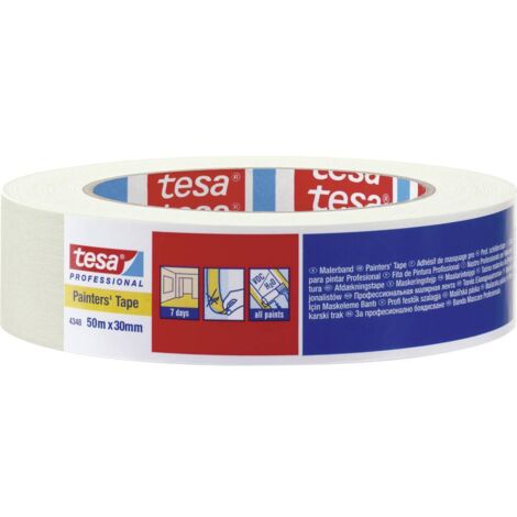 Nastro adesivo per mascheratura Tesa 7 giorni 50 m x 30 mm