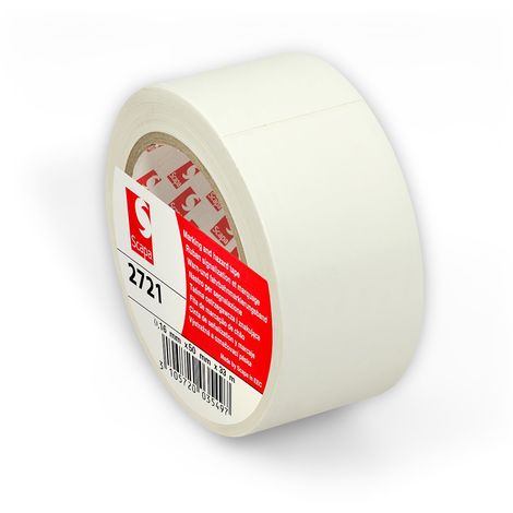 Nastro adesivo Scapa 2721 per indicazioni in zone di alto passaggio 50mm X 33MT Colore - Bianco