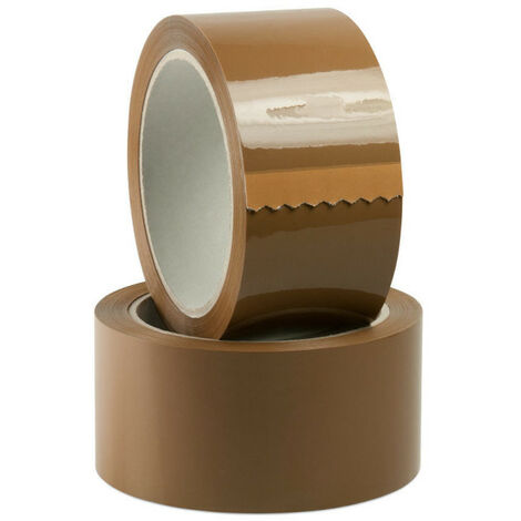 NASTRO ADESIVO SILENZIOSO mm.50x132mt AVANA PZ. 6 PER IMBALLAGGIO