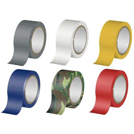 Nastro Adesivo Telato Panzerband 50 mm x 10 Mt Bindulin - Rosso