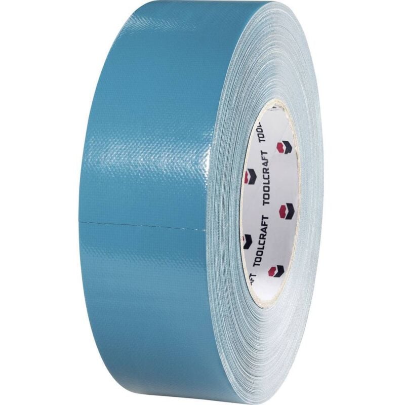 Image of 829B48L50C 829B48L50C Nastro in tessuto 829B48L50C Blu, Grigio (l x l) 50 m x 48 mm 1 pz. - Toolcraft