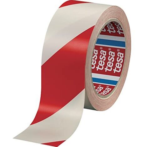 Nastro adesivo Tesa Signal Premium rosso e bianco 50 mm