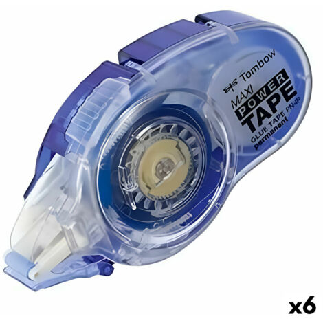Nastro Adesivo Tombow Maxi Power Trasparente Polietilene 8,4 mm 16 m (6 Unità)