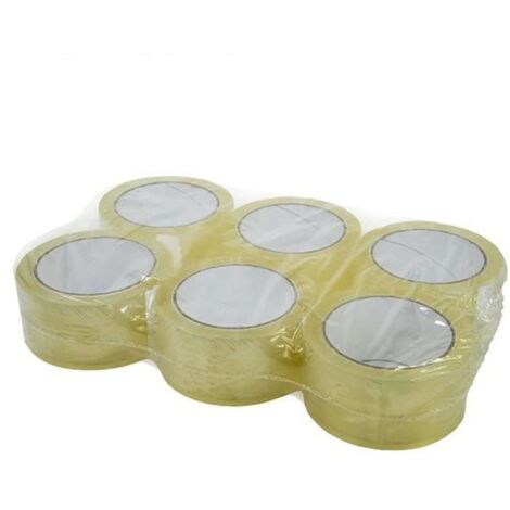 NASTRO ADESIVO TRASPARENTE 30MTLARGHEZZA 5cm"Minimo acquisto 6pz"