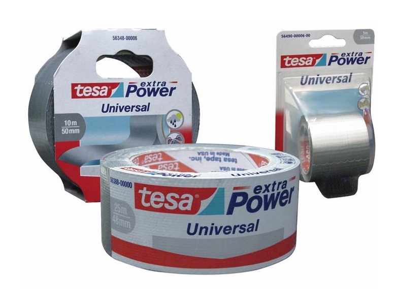 Image of Tesa - Nastro Universale Extra Power Grigio 48 mm 25 mt Impermeabile