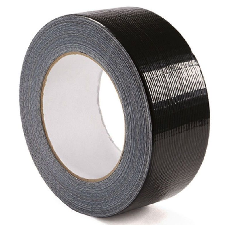 Nastro americano nero extra forte 10 mt x 25 mm --