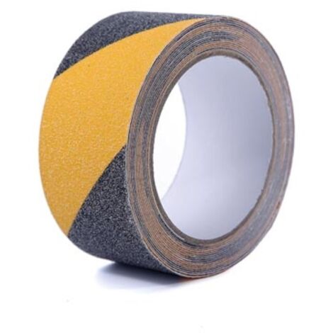 Nastro antiscivolo 5cm x 5m - Nero/giallo