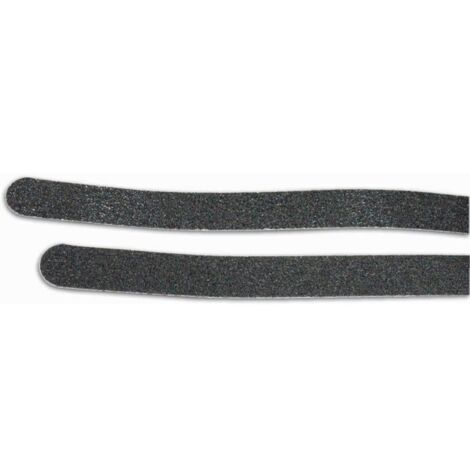 Nastro Antiscivolo Autoadesivo Nero per Scale Larghezza 25 mm Rotolo 18 mt