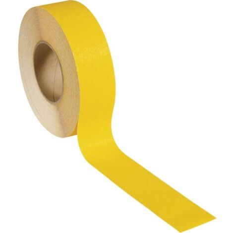 Nastro antiscivolo SAFE STEP® giallo fluorescente L.18,25 m, B.50 mm Rl.