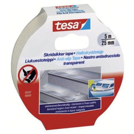 NASTRO ANTISDRUCCIOLO TESA 25 MMX5M TRASP
