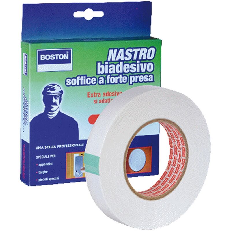 Nastro Biadesivo Mm. 25 X 10 Mt Sp.0,9 df 9002022 Boston