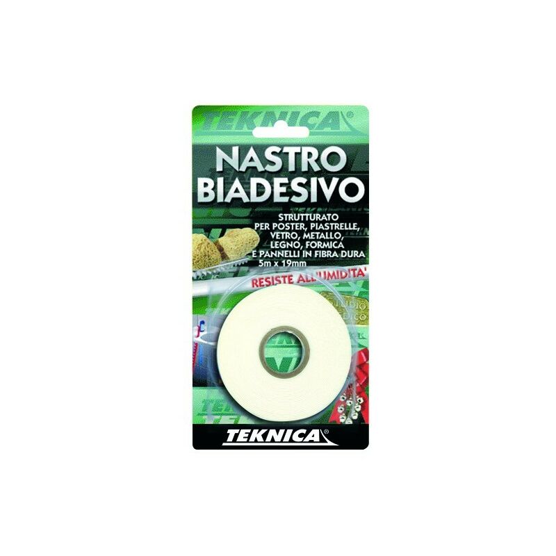 Nastro Biadesivo Schiumato 19mmx5mt