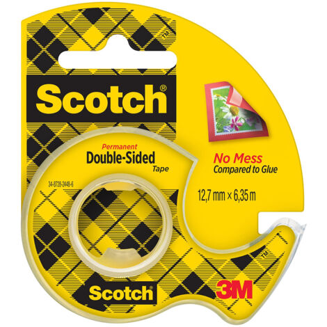 NASTRO BIADESIVO SCOTCH 665-136D 12x6.3 - SENZA CHIOCCIOLA