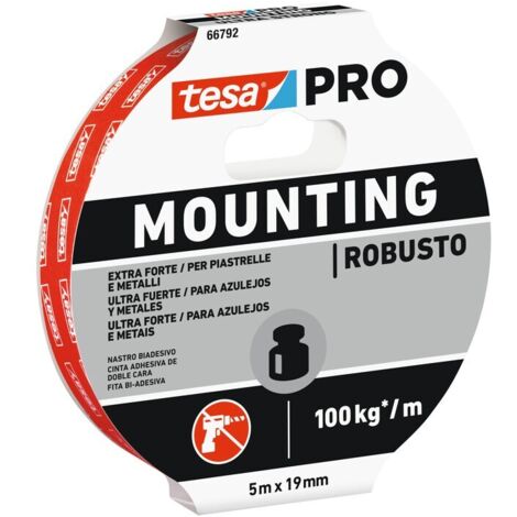 NASTRO BIADESIVO TESA MOUNTING PRO STRONG 19MMX5M