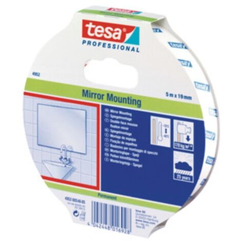 NASTRO BIADESIVO TESA P/SPECCHI 19MMX5M