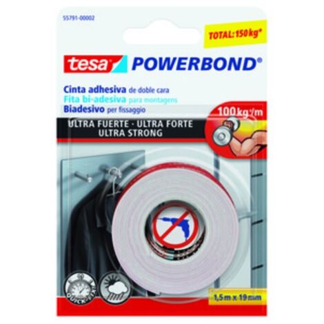 NASTRO BIADESIVO TESA POWERBOND 19MMX1,5M