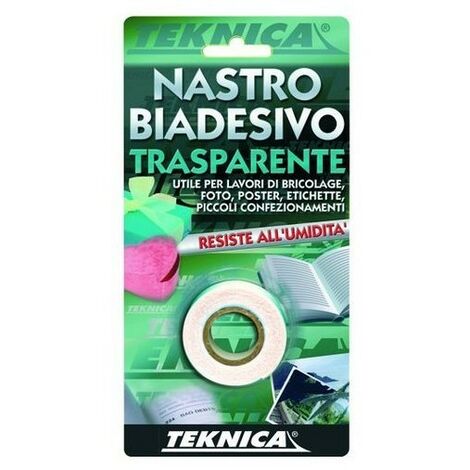 NASTRO BIADESIVO TRASPARENTE 19MMX5MT