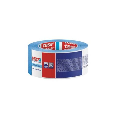 NASTRO CARTA CARROZZIERE BLU 4435- - mm.38h. in rotoli da mt.50 - 8 pezzi TESA