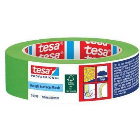 NASTRO CARTA ESTERNI VERDE 74338 TESA - MM 50 ML 50 - 6 pezzi