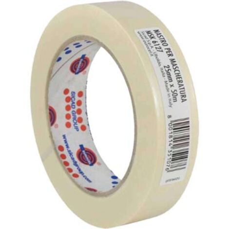 NASTRO CARTA MSK 6127 TB EUROCEL - MM 25 ML 50 - 72 pezzi