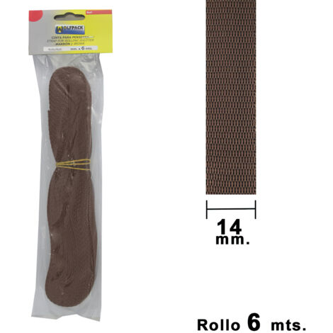 Nastro cieco marrone Wolfpack 14 mm. Rotolare 6 metri