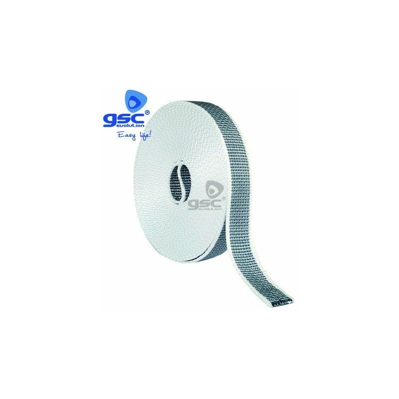 GSC - Nastro cieco reversibile beige-grigio