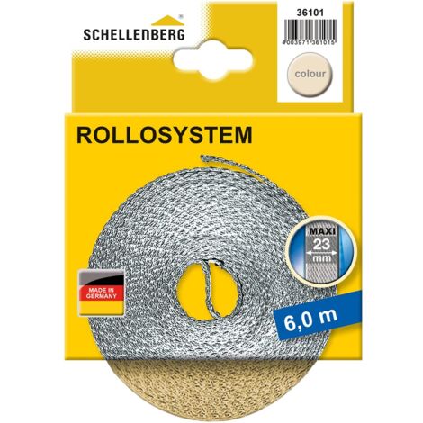Nastro cieco SCHELLENBERG 23 mm x 6 m Beige