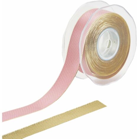 Nastro in tessuto Rosa con Glitter 40 mm x 2,7 mt per decorazioni