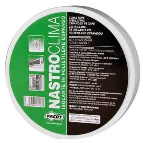 NASTRO CLIMA H 50 mm x 10 m FACOT