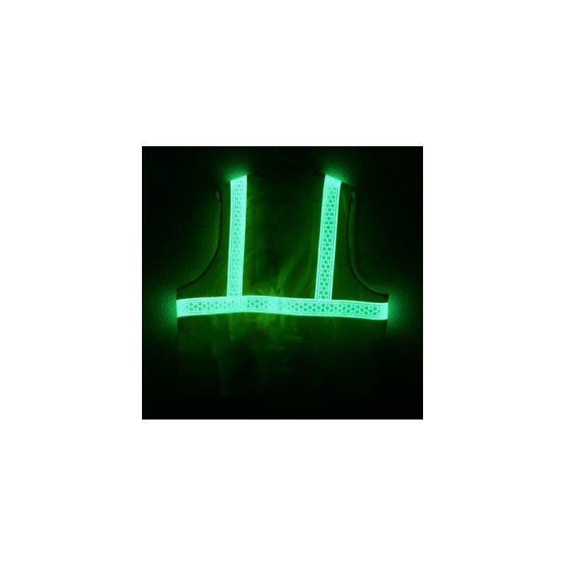 Image of Stickerslab - Nastro da cucire luminescente e rifrangente, si illumina al buio Larghezza - 50mm x 100mm (2 pezzi)