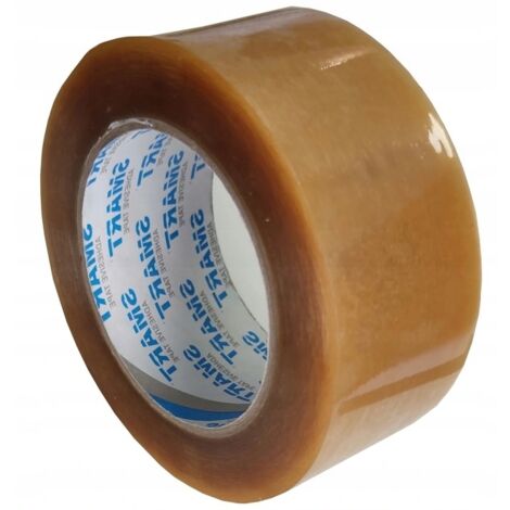 NASTRO DA IMBALLAGGIO 48/132m 48/150y GOMMA SOLVENTE INCOLORE TRASPARENTE 48/150