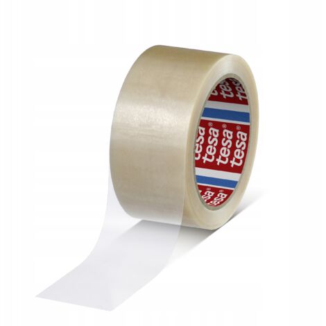 Nastro da imballaggio in PVC Tesa 66m 50mm trasparente FORTE