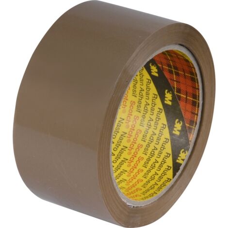 Nastro da imballaggio Scotch®, resistente, marrone, 50 mm x 66 m, 6 pezzi.