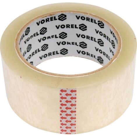 BRICOLINE NASTRO DA IMBALLAGGIO VOREL PP TRASPARENTE 48mmx66m