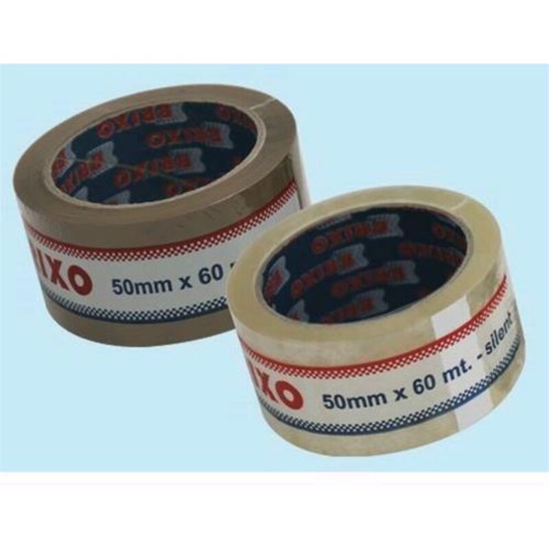 Brixo - Nastro da imballo ppl Silent -colore Trasparente Conf. 36 Pz