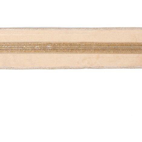 Nastro decorativo in poliestere per decorazioni natalizie 450 x 6.4 cm