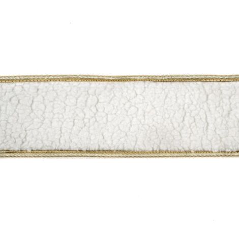 Nastro decorativo in poliestere per decorazioni natalizie 450 x 6.4 cm