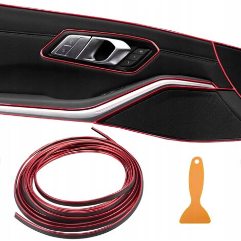 NASTRO DECORATIVO ROSSO 5M PER DECORAZIONE DECORATIVO PER AUTO