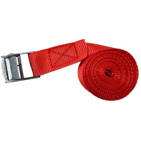 NASTRO DI FISSAGGIO CON FIBBIA mt.5 x mm 25 - verde - cf 1 pz